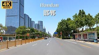 Driving in Handan - a famous historical city in China that has never changed its name for 3000 years