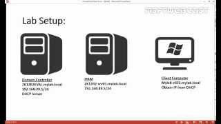 Installing and Configuring IPAM on Windows Server 2012 R2