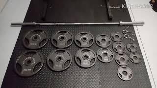 Fitness Gear 300lb Olympic Weight Set (Dick's Sporting Goods)