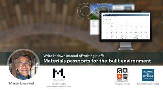 Materials passports for the built environment