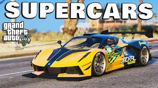 GTA 5 - SUPERCARS LOCATIONS *2024*