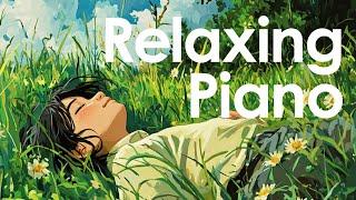 Relaxing Piano  Sunday Vibes - 30 min of Ghibli Style Piano Music