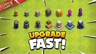 Secrets to Upgrade Your Walls Fast (Clash of Clans)