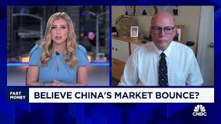 Emerging markets expert David Riedel suggests caution on China's market bounce