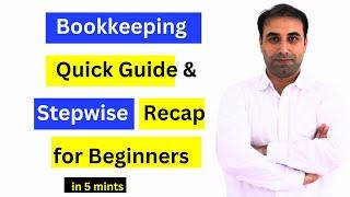 How to do bookkeeping step wise guide |The bookkeeping basics for beginners summarised|