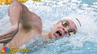 Leon Marchand dominates short course 200m for World Cup double | NBC Sports