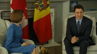 PM Trudeau meets with Moldovan President Maia Sandu – May 11, 2023