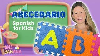 ABC en español para bebés con Ana Banana - Sonido de las letras para niños en Español #abc