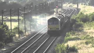 Class 60 number  60099 on toton to Whitemoor