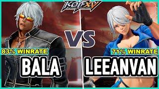 KOF XV ▰ Bala (Ángel/K'/Iori) vs Leeanvan (Ángel/Whip/Isla)