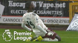Nicolas Pepe goes solo to put Arsenal in front of Wolves | Premier League | NBC Sports