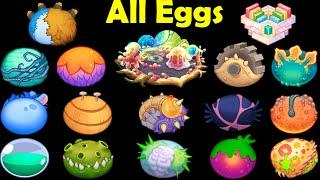 Ethereal Workshop - All Eggs (My Singing Monsters) 4k