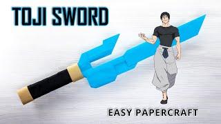 Anime Crafts - TOJI SWORD - Folding Toji Fushiguro's Iconic Weapon