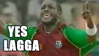 West Indies Celebration : YESSS LAGGA!! || Top Ball By Jermaine Lawson to Dismiss Dinesh Mongia