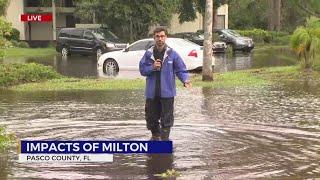 Hurricane Milton's impact on Pasco County