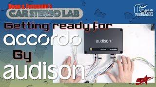 Getting ready for Audison's new DSP auto tune software Accordo Car Stereo Lab