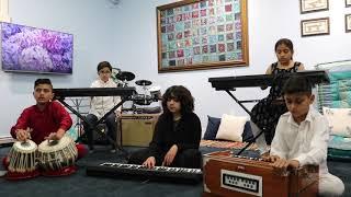 Raga Bhupali  - Keyboard and Harmonium Instrumental by Indian Music Academy Students