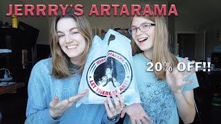 Jerry's Artarama Art Supply Haul!!! 20% OFF SALE!