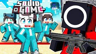 Arkadaşımla Beraber Squid Game Yarışmasına Katıldım! (Texa öldü...) - Minecraft