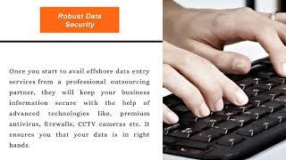 Outsourcing Professional Data Entry Services