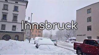 #34 - Snow Storm Walk in Innsbruck || Schneeeinbruch || Nevasca em Innsbruck! 14.01.2021 (1 of 3)