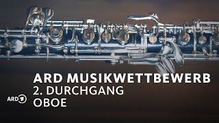 LIVE: 2. Durchgang Oboe 1. Tag | ARD-Musikwettbewerb