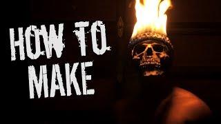 How to Make Ghost Rider/Sweet Tooth Flaming Skull Mask