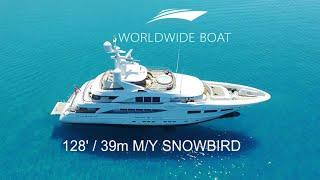 $145,000 / Week SUPER YACHT Looks Like?! Touring M/Y SNOWBIRD.