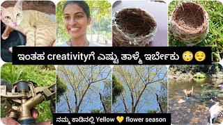 ಇಂತಹ creativityಗೆ ಎಷ್ಟು ತಾಳ್ಮೆ ಇರ್ಬೇಕು ಕಾಡಿನಲ್ಲಿ ಹಳದಿ ಹೂ Season