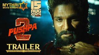 Pushpa 2 Trailer | Main Jhukega Nahi..| Allu Arjun, Rashmika | In Cinemas 15th August 2024 #pushpa2