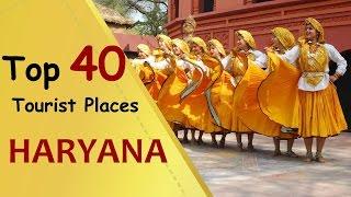 "HARYANA" Top 40 Tourist Places | Haryana Tourism