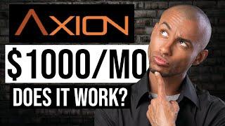 How To Make Money With Axion Data Entry Services (Honest Opinion)