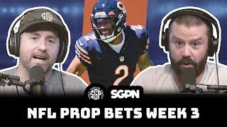 NFL Week 3: The PROP BETS You NEED To Make