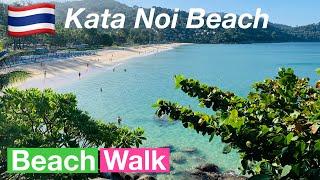 Solo Travel /Kata Noi Beach/Quiet and relaxing beach. High transparency and calm waves.