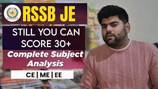 STILL YOU CAN GET 30+ GK IN RSMSSB JEN | FOLLOW And ensure Your Selection | RSMSSB JE 2024 STRATEGY