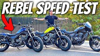 Are Honda Rebels REALLY As Slow As They Say?