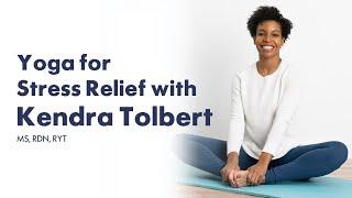 Fertility Yoga for Stress Relief with Kendra Tolbert of @LiveFertile ​