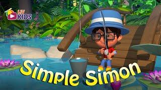 Simple Simon Met A Pieman with Lyrics |  LIV Kids Nursery Rhymes and Songs | HD