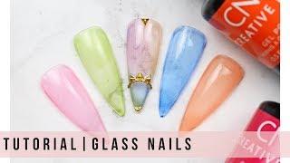 TUTORIAL | GLASS EFFECT NAIL ART- Creative Play Gel Polish