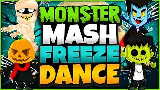  Monster Mash  Freeze Dance  Halloween Brain Break  Just Dance