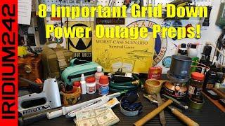 8 Items You Need To Survive A Grid Failure Or Power Outage!