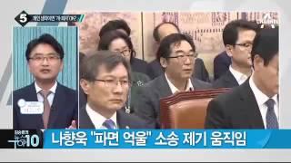 나향욱·경향신문 기자 녹취록 공개_채널A_뉴스TOP10