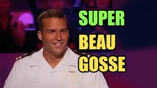 LA PRÉSENTATRICE TOMBE SOUS LE CHARME D'UN CANDIDAT BEAU GOSSE dans " Qui veut gagner des millions "