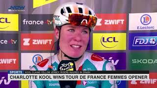 Charlotte Kool Wins Tour de France Femmes Opener