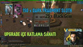 150 x Dark Fragment Sloth + 25 Bonus Gem ve UPGRADE Denemeli Katlama Sanatı - Sesli Bilgiler TR