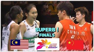 Pearly TAN/THINAAH Muralitharan vs LIU Sheng Shu/TAN Ning | Hongkong Open 2024 Badminton