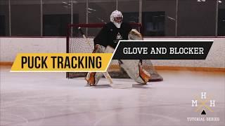 MHH Goalie Drill Tutorials: How To Track The Puck While Making A Glove Save