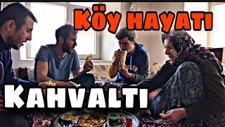 Köyde hayatı ailecek sabah kahvaltısı(KÖY KAHVALTISI )