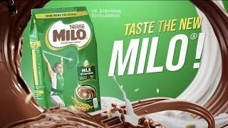 Taste the NEW & MMMore delicious MILO®!