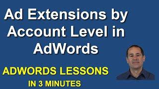 Ad Extensions by Account Level